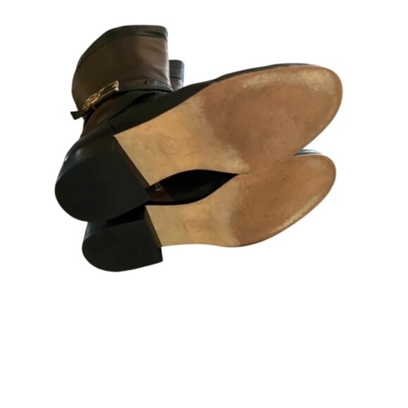 Michael Kors Bryce Two Tone Riding Boots 7.5 - Picture 6 of 7